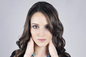 woman with long hair